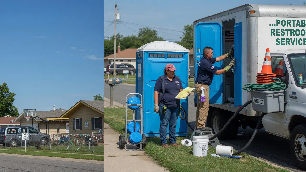 Portable Toilet Rental in St John, KS near me